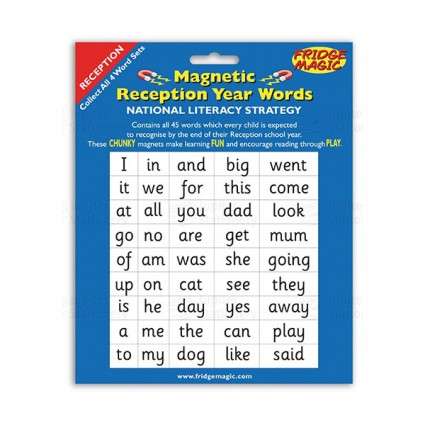 Magnetic Words for Reception Key Stage 1