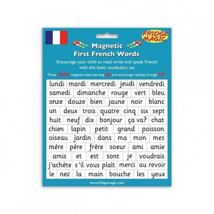 Magnetic First French Words Magnetic First French Words