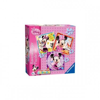 Disney Minnie Mouse 3 in Box (25, 36, 49pc)