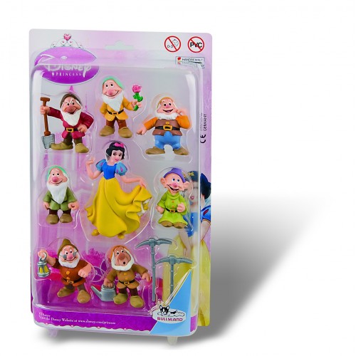 Snow White Blister Card 8 figurines