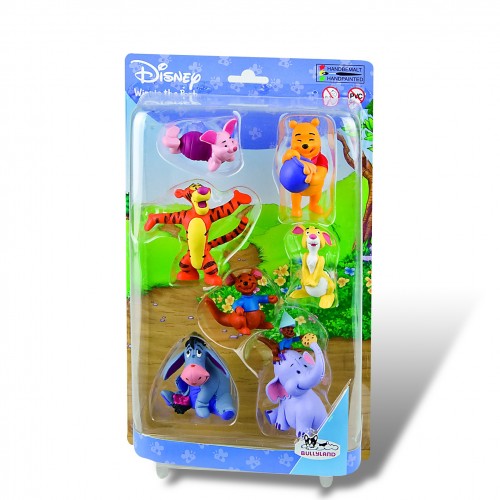 Winnie the Pooh Blister Card 7 figurines