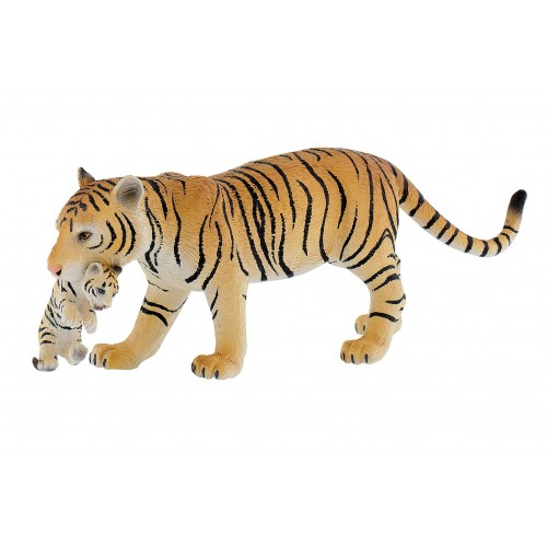 Tigress with cub