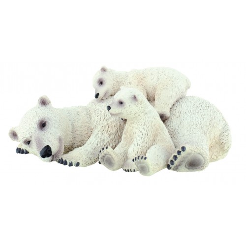 Polar Bear with babies