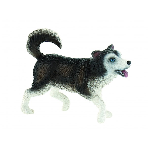 Husky Toy Figure