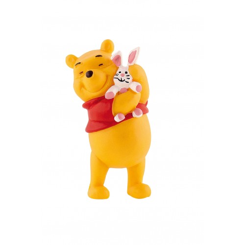 Winnie the Pooh with rabbit