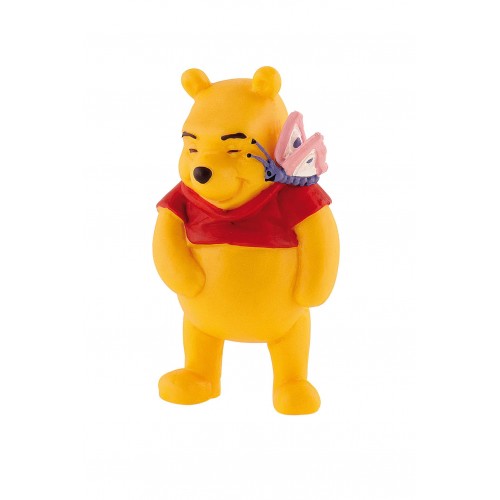 Winnie the Pooh with butterfly