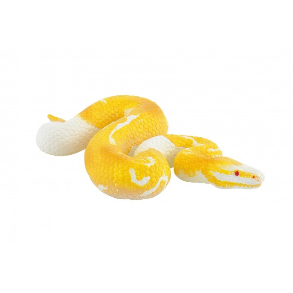 Albino king Python | Toy Figure